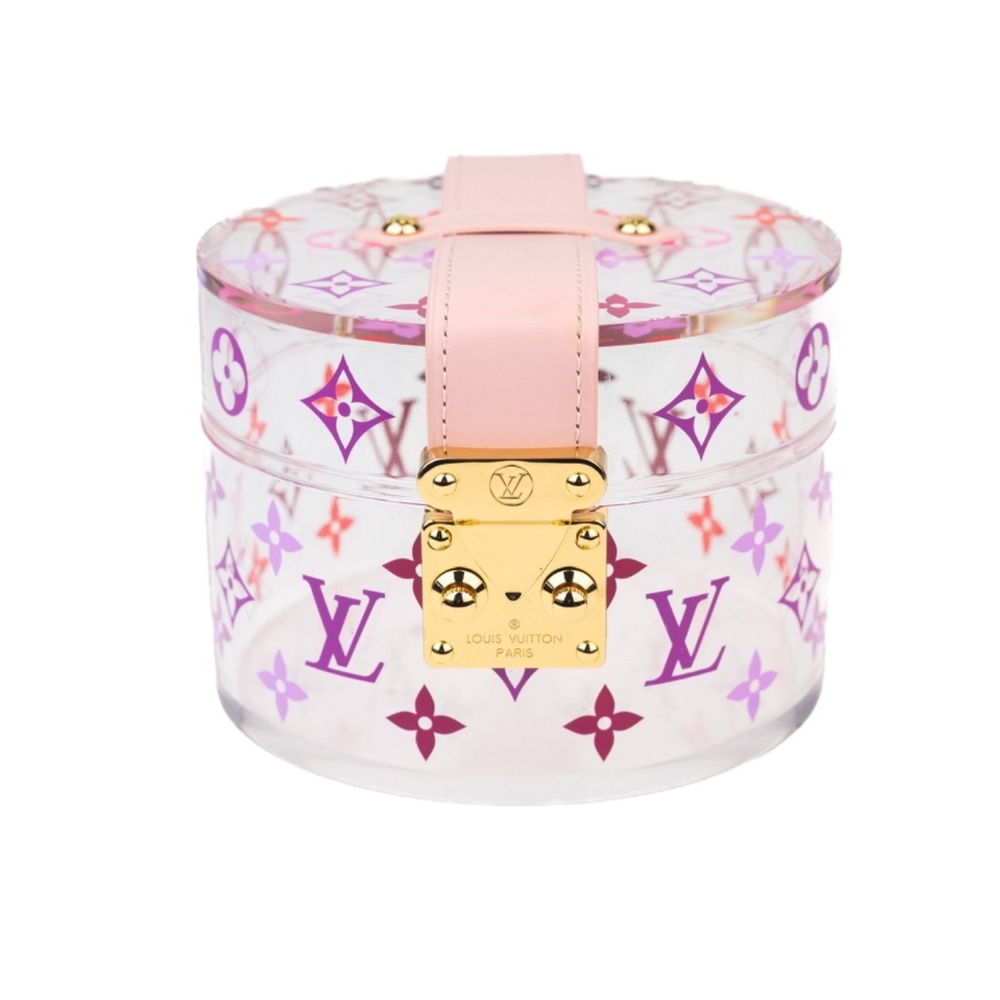 Brand NEW PINK LOUIS VUITTON SCOTT BOX - GI0362